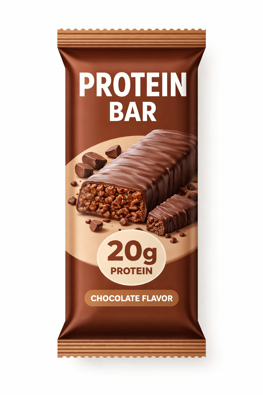 TasteWell Choco Fudge Protein Bar — Pack of 5
